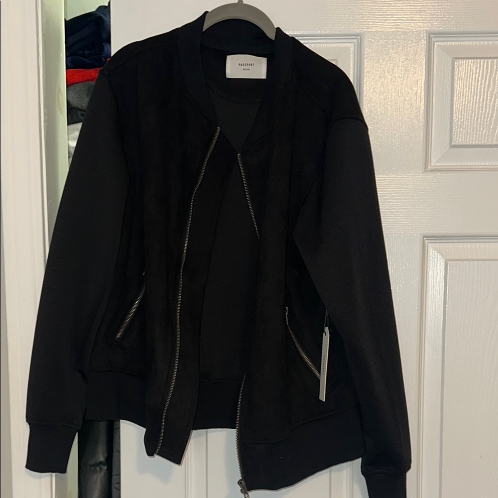 Passport Men’s Suede Bomber